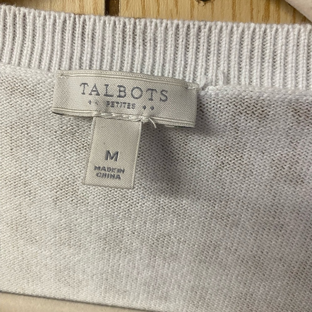 Talbots cute Geometric Sweater - Picture 3 of 5